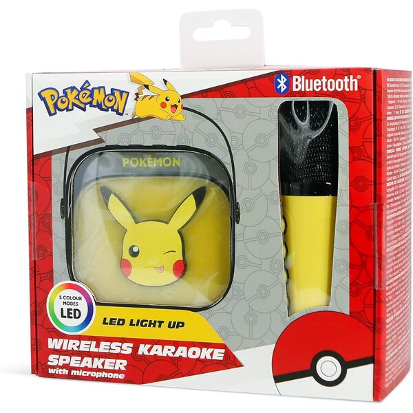 Enceinte karaoké Pokémon