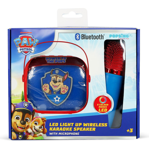 Enceinte karaoké Pat Patrouille