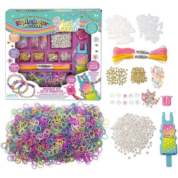 Coffret Perles et Tresses Rainbow Loom