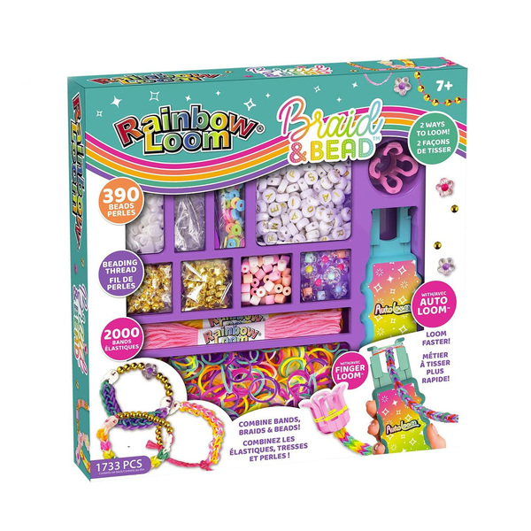 Coffret Perles et Tresses Rainbow Loom