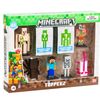 Pack de 8 figurines Toppeez Minecraft