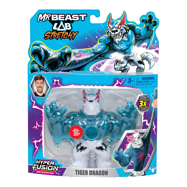 Figurine Mr Beast Stretchy - Tigre dragon