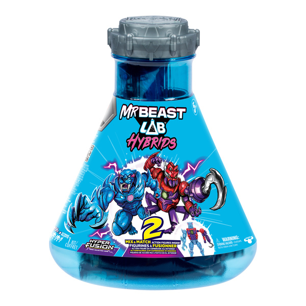 MrBeast Lab Hybrids Mix & Match - 2 figurines surprises A