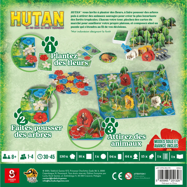 Hutan – La Vie dans la Forêt Tropicale