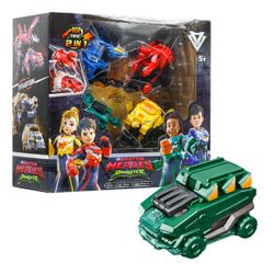 Pack de 4 robots transformables Dinoster