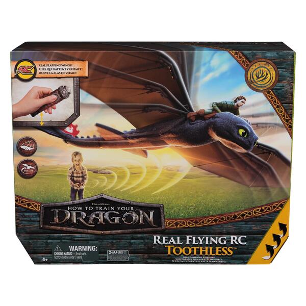 Figurine volante radiocommandée Krokmou - Film Dragons