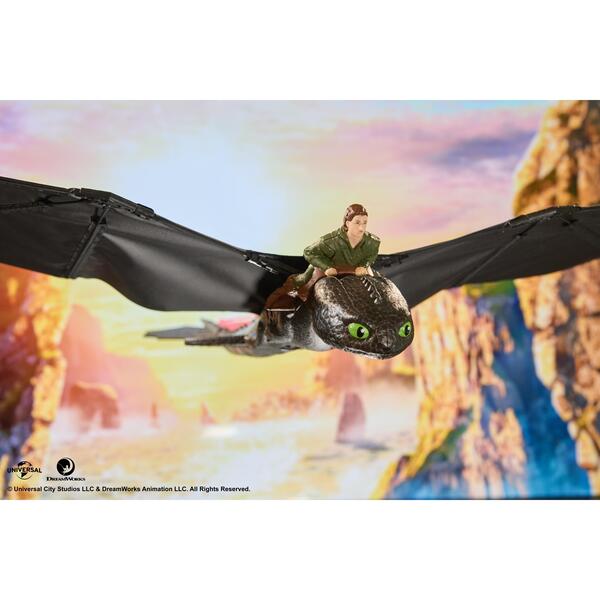 Figurine volante radiocommandée Krokmou - Film Dragons