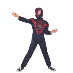 Déguisement deluxe Miles Morales Spiderman 7-8 ans