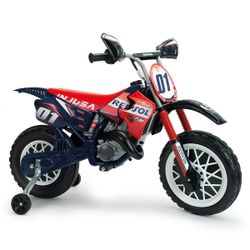 Motocross électrique avec roulettes Repsol 6V