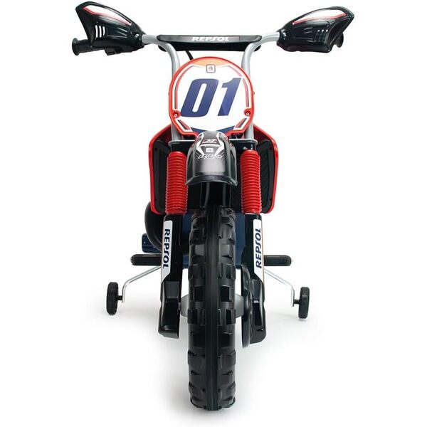 Motocross électrique avec roulettes Repsol 6V