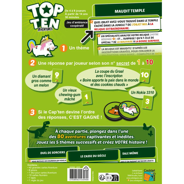Top Ten Aventures