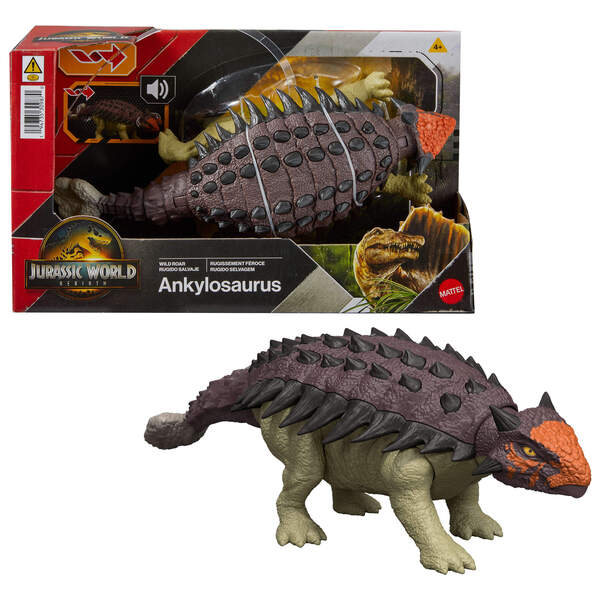 Jurassic World : Renaissance - Figurine Ankylosaurus  30 cm