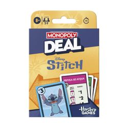 Monopoly Deal édition Disney Stitch 
