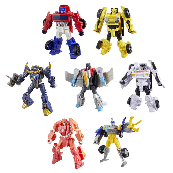 Transformers Cyberworld – Figurines Cyber Changers 2-en-1