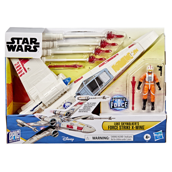 Star Wars Epic World of Action -  Luke Skywalker avec Force Strike X-wing