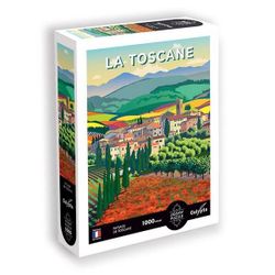 Puzzle 1000 pièces - Paysage Toscane