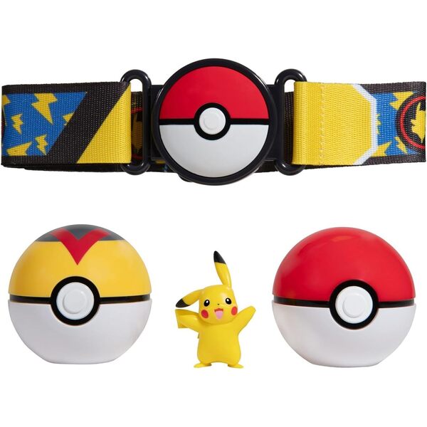 Ceinture Pokémon et 2 Poké Balls Clip N Go