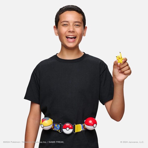 Ceinture Pokémon et 2 Poké Balls Clip N Go