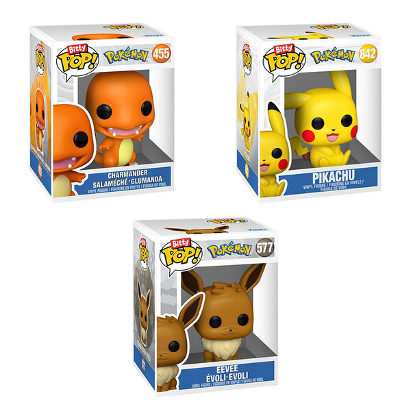 Pack 12 figurines Bitty Pop! Pokémon