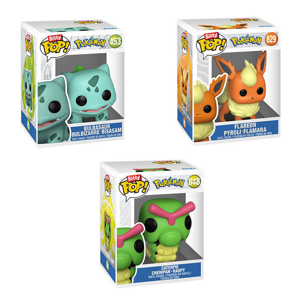 Pack 12 figurines Bitty Pop! Pokémon