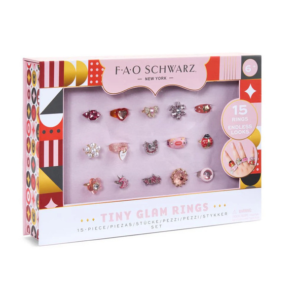 Coffret 15 bagues