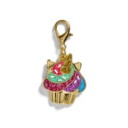 Charm cupcake licorne