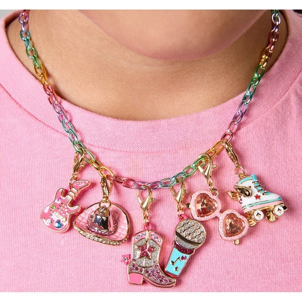 Collier chaîne arc-en-ciel 50cm
