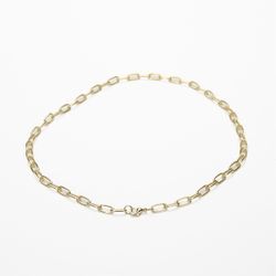 Collier chaîne doré 50cm