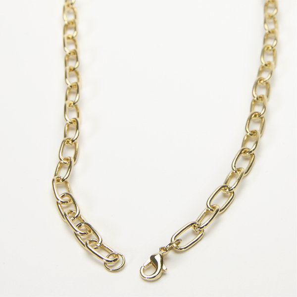 Collier chaîne doré 50cm