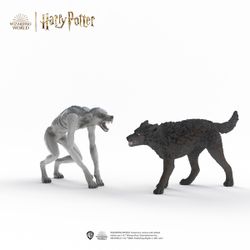 Figurines Loup-garou vs Animagus - Harry Potter