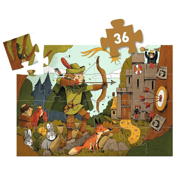 Puzzle Robin des bois - 36 pièces