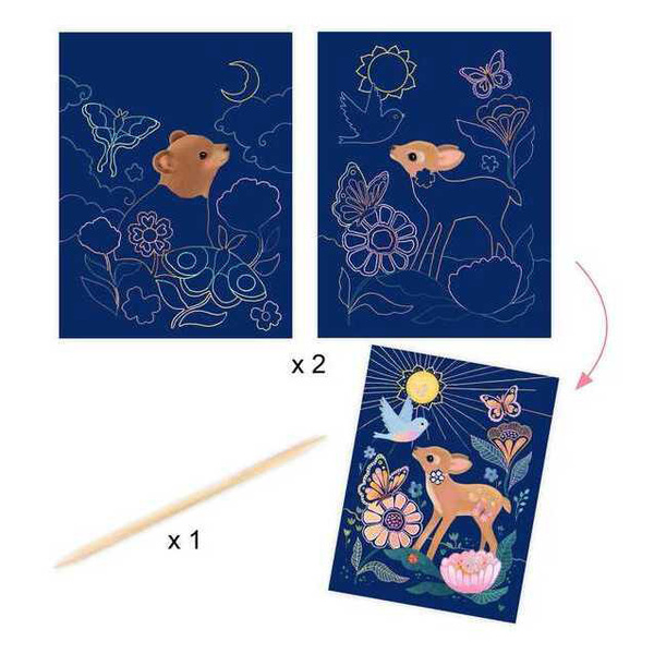 Coffret 6 activités créatives Fluffy box