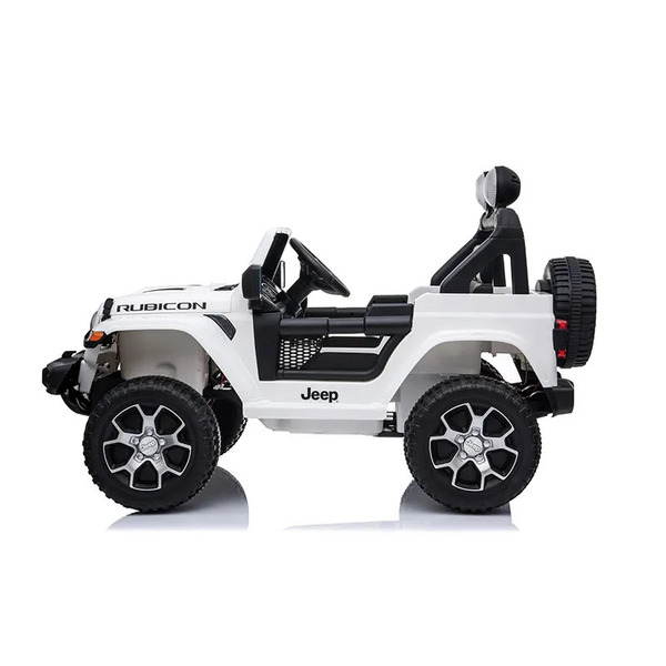 Véhicule électrique Jeep Rubicon 12V blanc