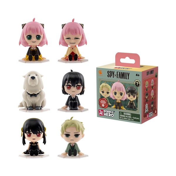 Figurine Bobble Hero Spy X Family 6cm (modèle aléatoire)