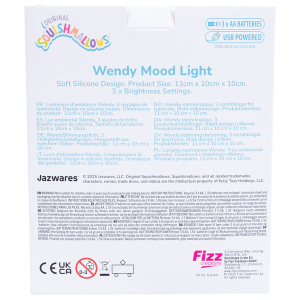 Lampe d ambiance Wendy la grenouille - Squishmallows