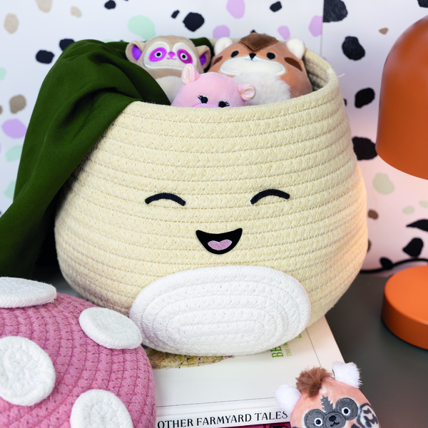 Panier de rangement Malcom le champignon - Squishmallows