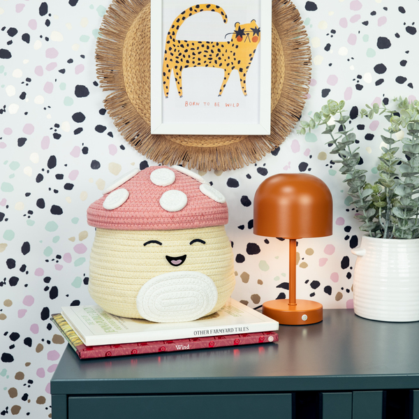 Panier de rangement Malcom le champignon - Squishmallows