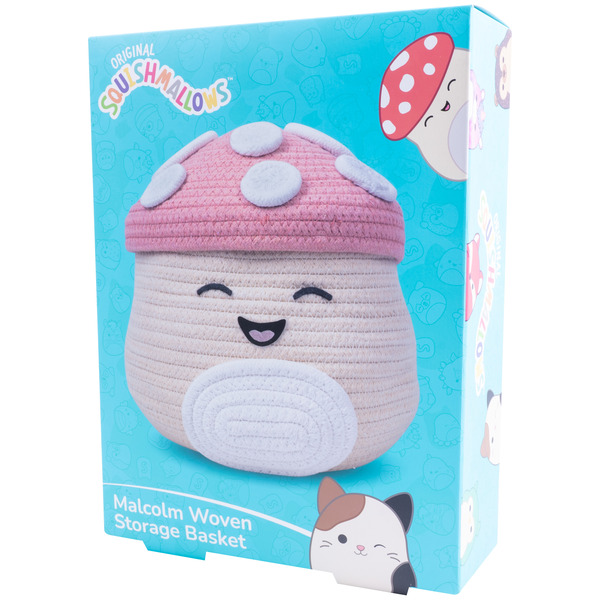 Panier de rangement Malcom le champignon - Squishmallows