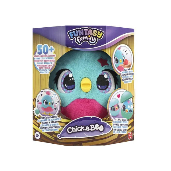 Peluche interactive Chick A Boo - Funtasy Family