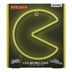 Lampe murale néon Pac-Man