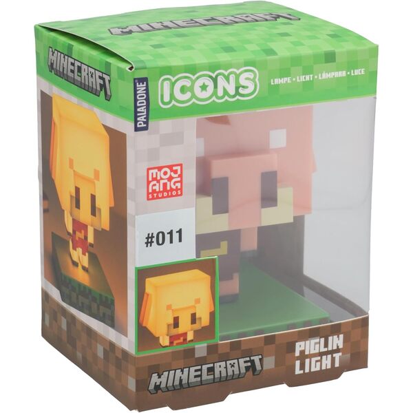 Lampe veilleuse Icon Minecraft Piglin