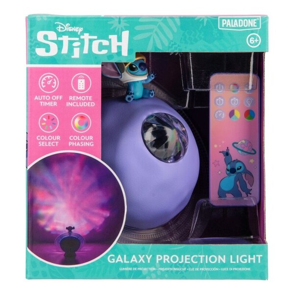 Lampe Stitch projection Galaxie