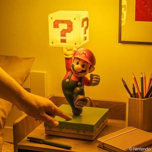Lampe diorama Super Mario