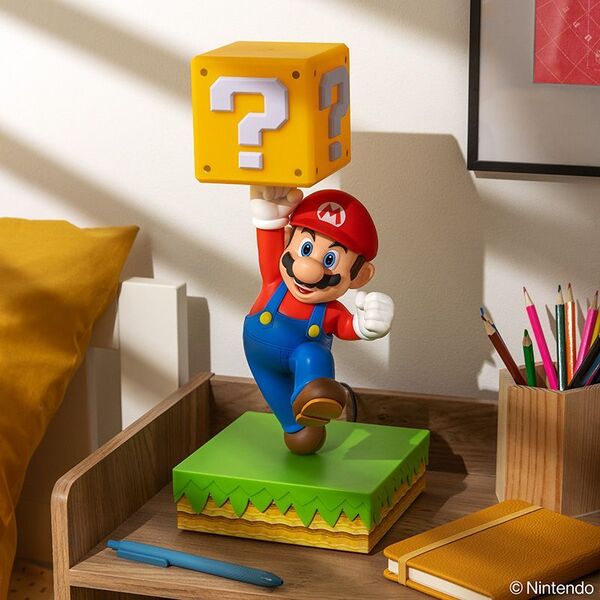 Lampe diorama Super Mario