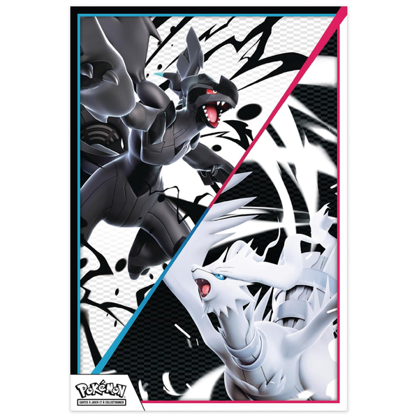 Collection Poster Pokémon Unys - Foudre Noire et Flamme Blanche
