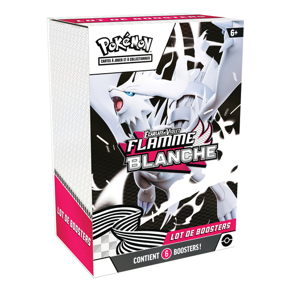 Bundle 6 Booster Pokémon Flamme Blanche