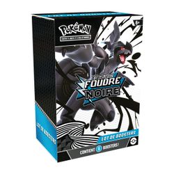 Bundle 6 Booster Pokémon Foudre Noire
