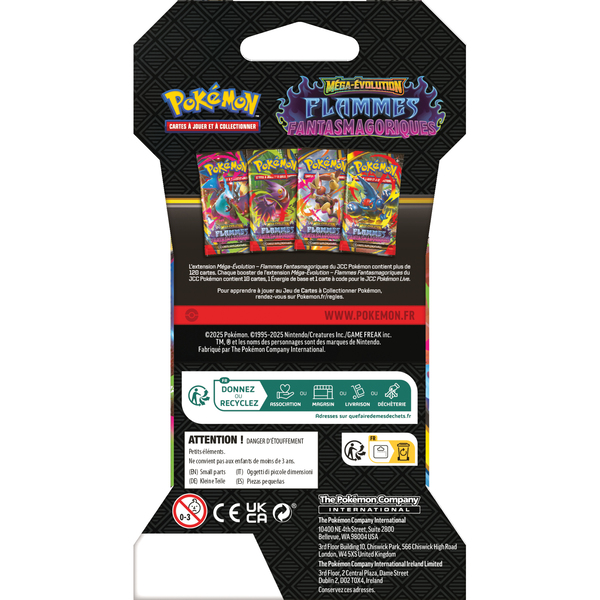 Booster Pokémon ME02 Flammes Fantasmagoriques