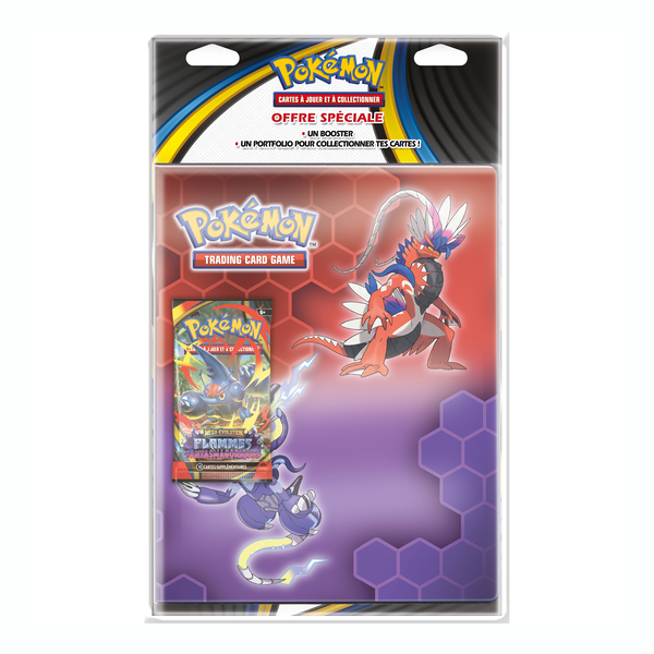 Cahier Pokémon et Booster ME02 Flammes Fantasmagoriques