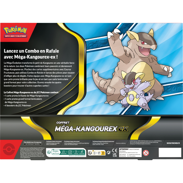 Coffret Méga-Kangourex-Ex Pokémon
